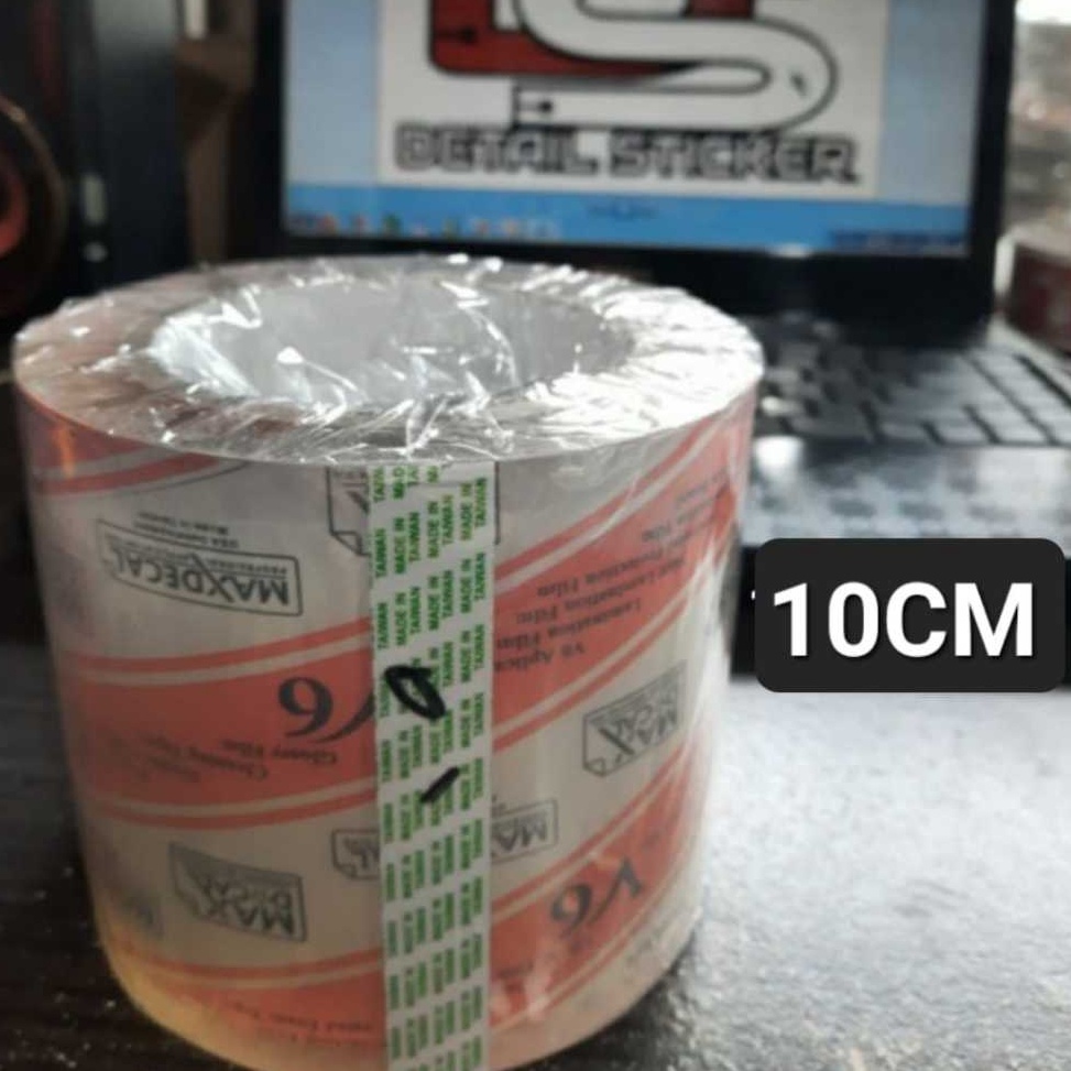 

KODE Q2F 1CM Masking Tape MAXDECAL Transfer Tape Laminasi Cutting Sticker Maxdecal 1CM