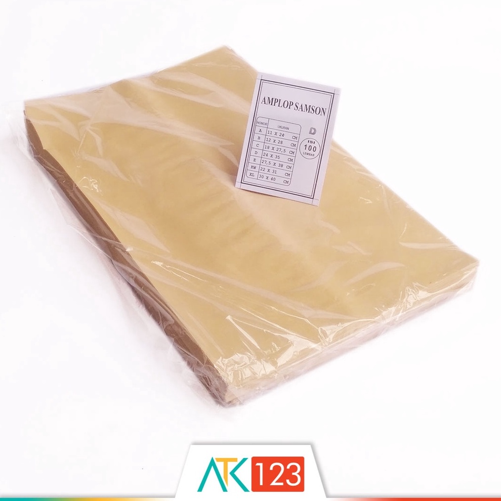 

KODE W14C Amplop Coklat Samson Guanaco D Folio isi 1 Buah