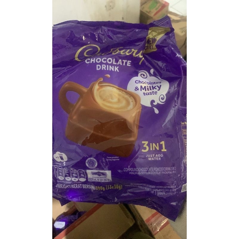 

MURAH Cadbury Hot Chocolate Drink 3in1 390gr & 450gr