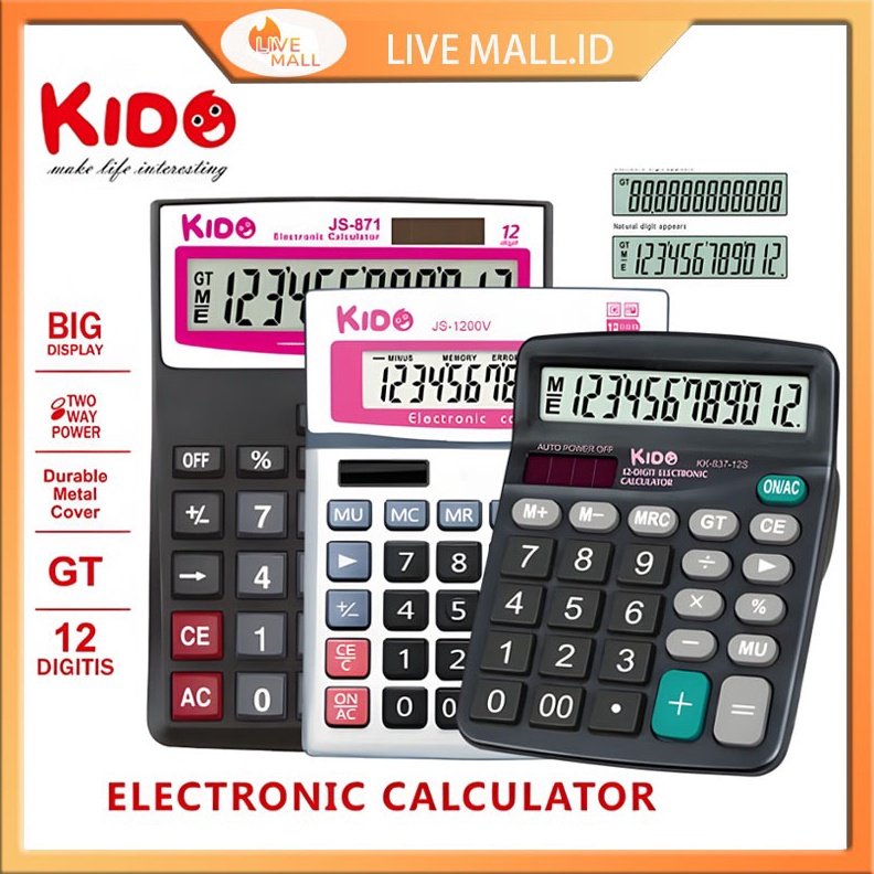 

KODE D67T Kalkulator Energi Matahari 12 Digit Kalkulator Electronik Kalkulator Kecil Kakulator Dagang Besar Alat Hitung Calculator Check