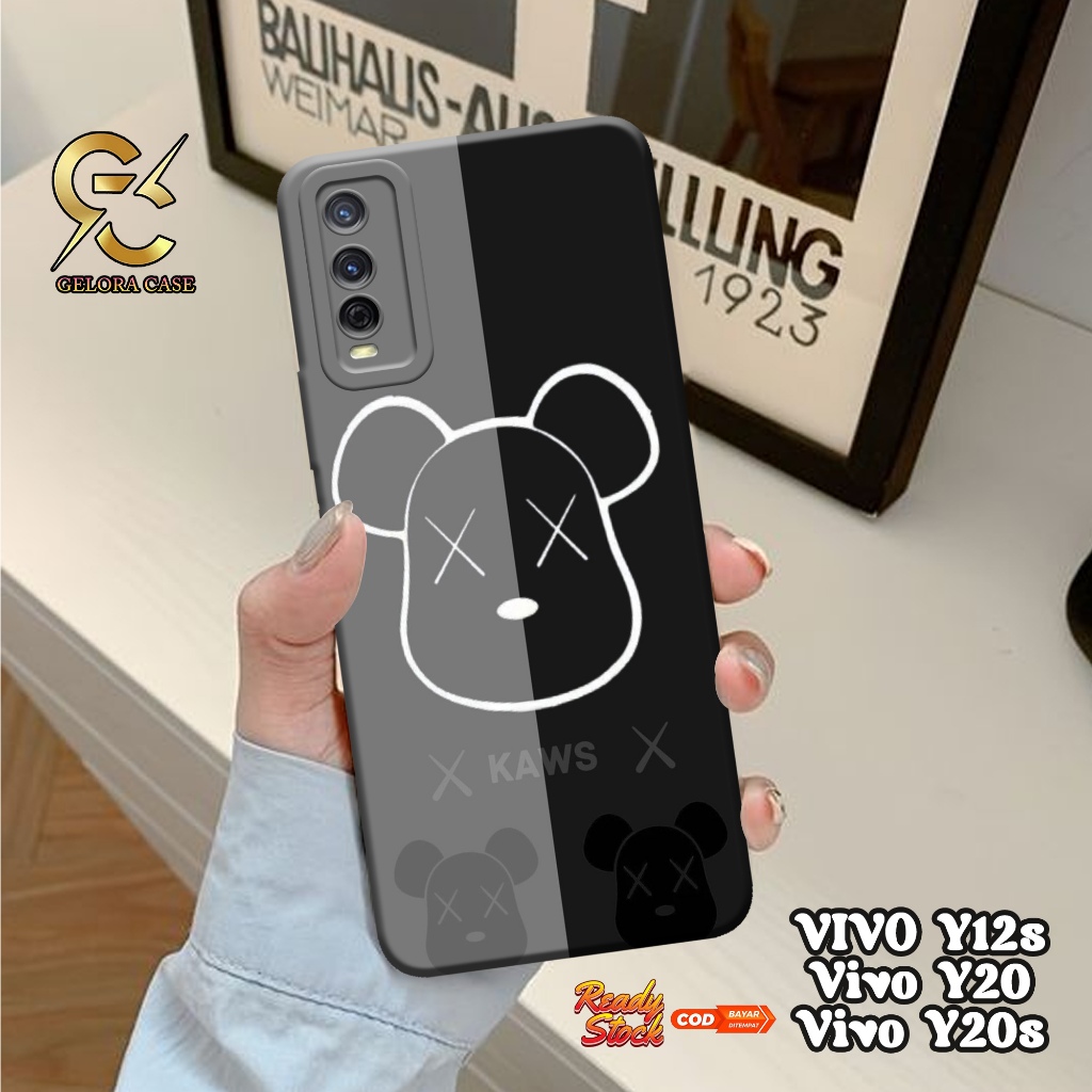 Case Vivo Y12S / Y20 / Y20S - geloracase - Casing Vivo Y12S Vivo Y20 Vivo Y20S - Motif case Branded 
