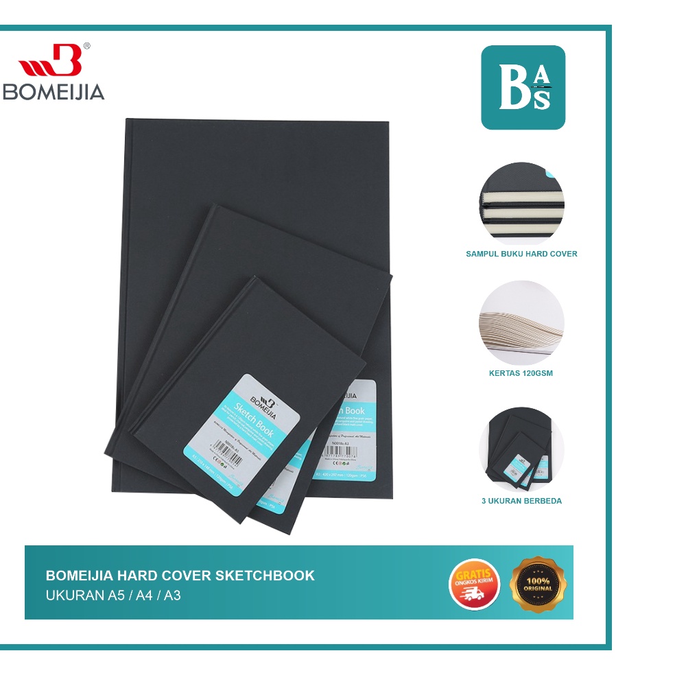

KODE C27O Bomeijia Hard Cover Sketchbook Tersedia 3 Ukuran A5 A4 A3 Ketebalan 12 gsm 1 Peralatan Melukis Terlaris dari BAS Bali Art Supplies Jakarta
