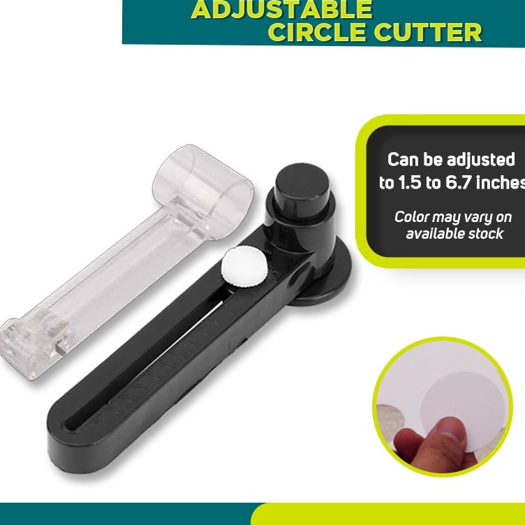 

KODE I96Y Circle Cutter Pemotong Kertas Bulat Pemotong Lingkaran Plastik Ukuran Dapat Disesuaikan Circle