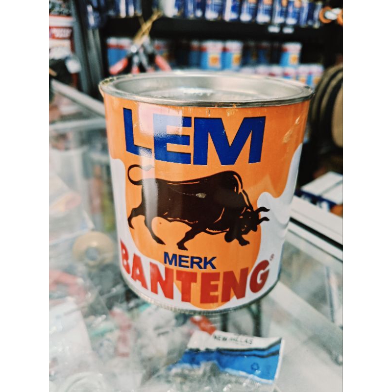 LEM BANTENG KALENG 500 GRAM / LEM SERBAGUNA KALENG 500 GRAM