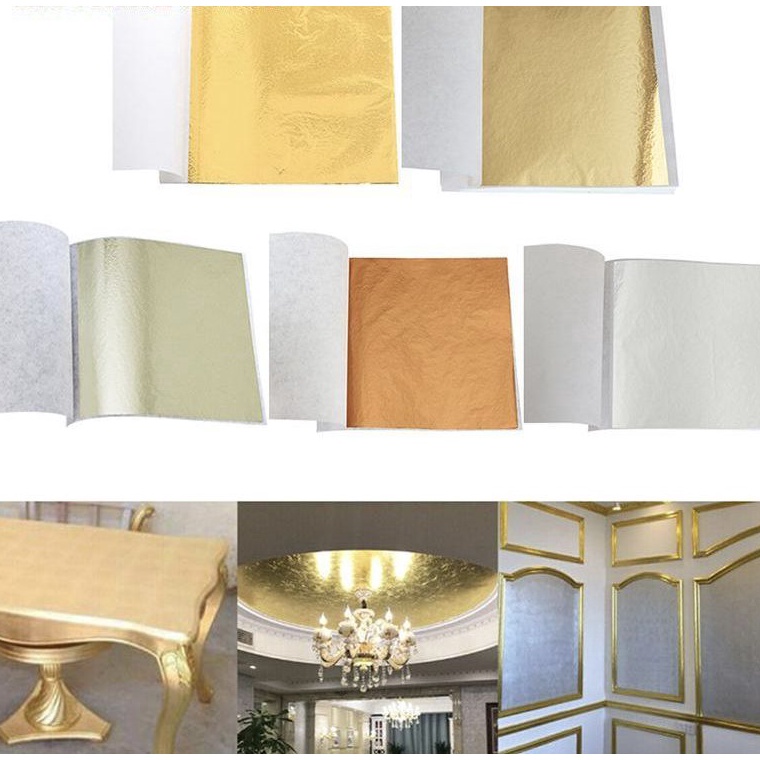 Foil motif emas Kerajinan tangan DIY Isian Resin  Gold Foil Leaf KODE H2X3