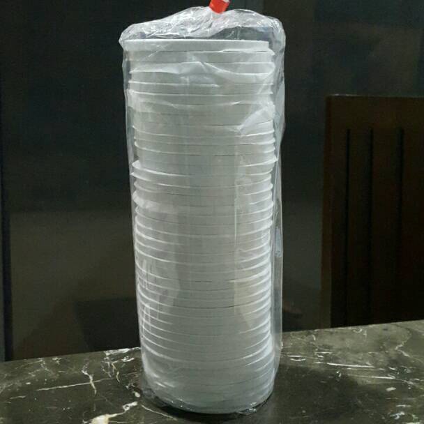 

KODE C74E Double nachi 6 mm x 1 yd murah berkualitas lakban bolak balik double tape