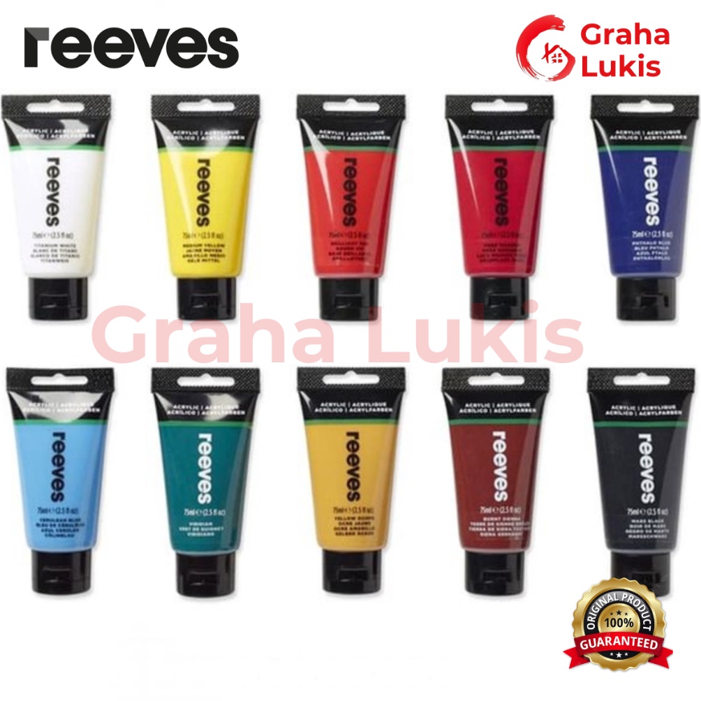 

KODE A23L Reeves Acrylic Colour Fine Artist 75ml