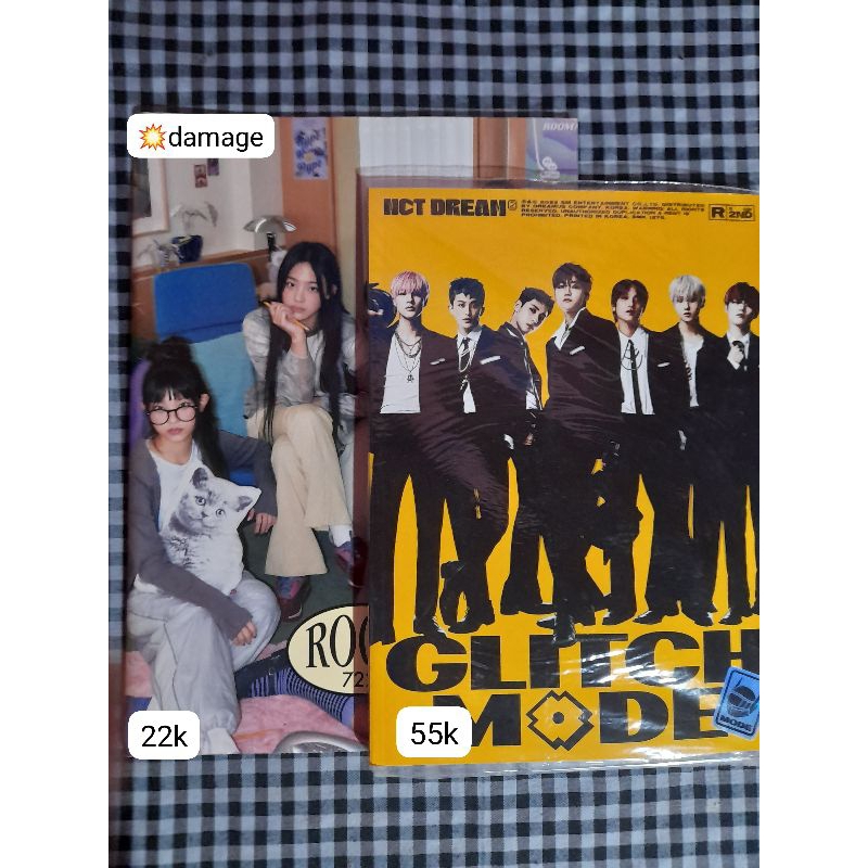 album only nct dream glitch mode & newjeans sg23