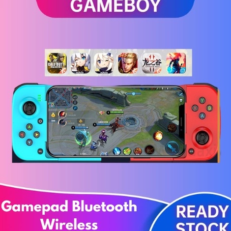 GAMEBOY GARANSI 1 TAHUN  1original Mobile Gamepad Controller Pubg Genshin Zelda Untuk Ponsel iOS And