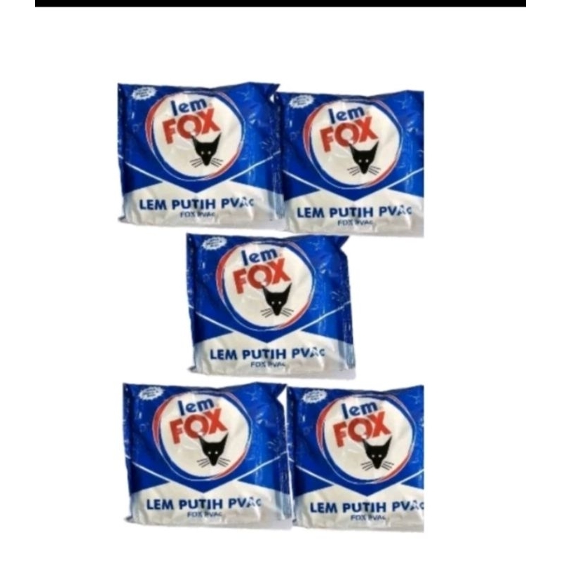 

Lem FOX Putih 350grm / Lem Kertas / kayu
