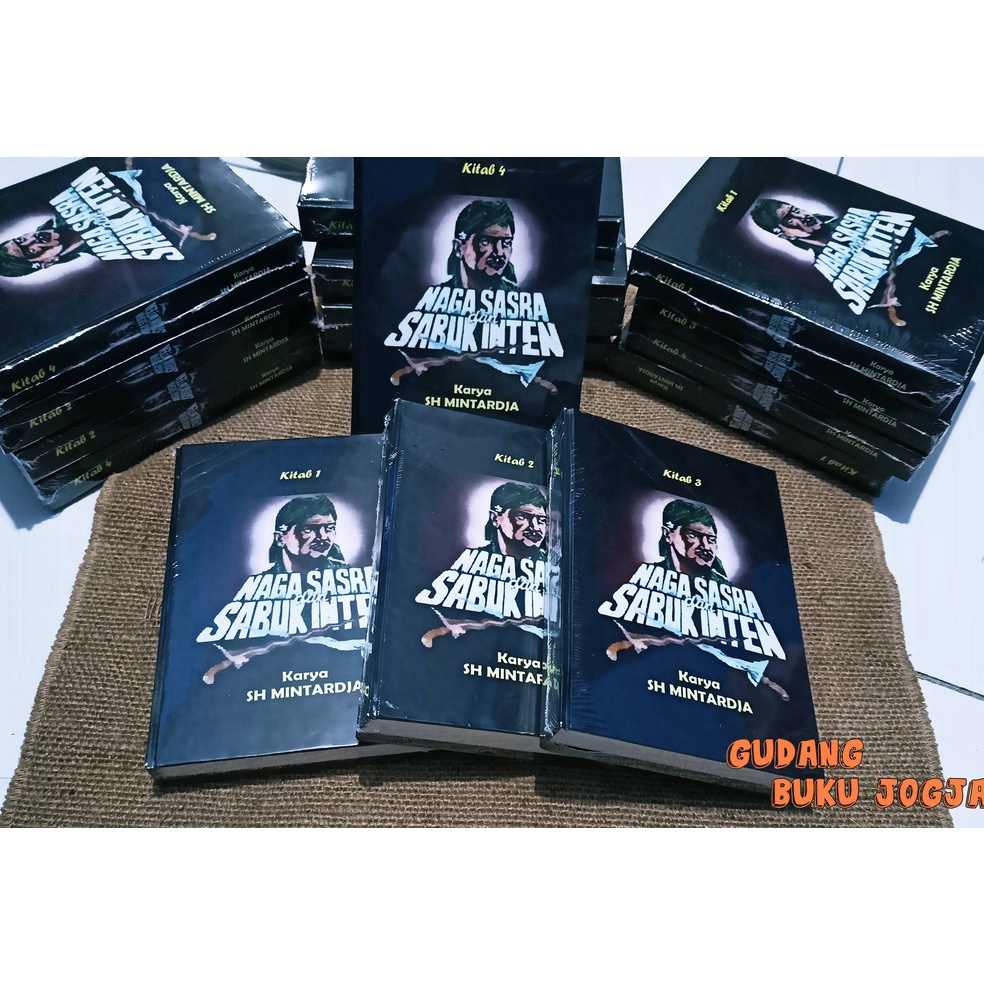 KODE L63D Nagasasra dan sabuk inten jilid soft cover buku 1 sampai 4 naga sasra pilih variasi