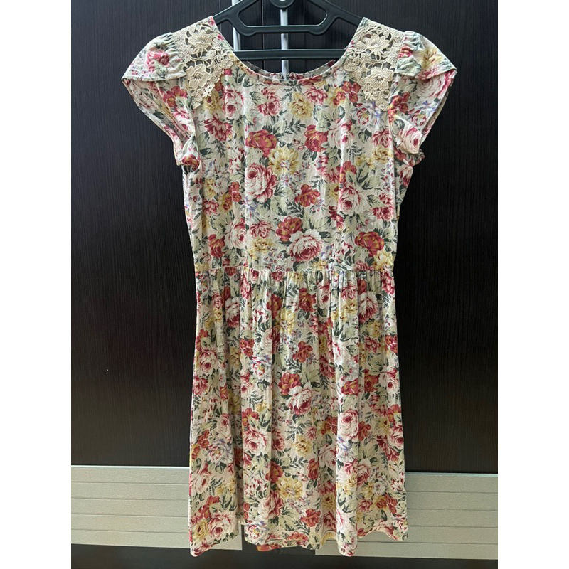 Flower Dress [ Preloved ]