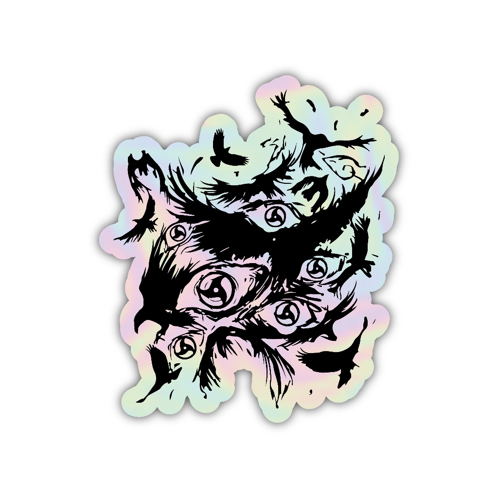 

Z217 sticker itachi anime naruto, stiker hologram satuan