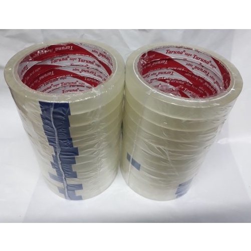 

Silahkan Belanja SLOP ISI 12 Isolasi 12 inch x 5 yard solatip Lakban 12mm