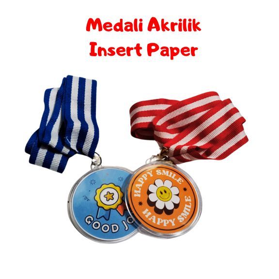 MEDALI INSERT PAPER, MEDALI WISUDA, MEDALI PERPISAHAN, MEDALI COSTUM, MEDALI HADIAH