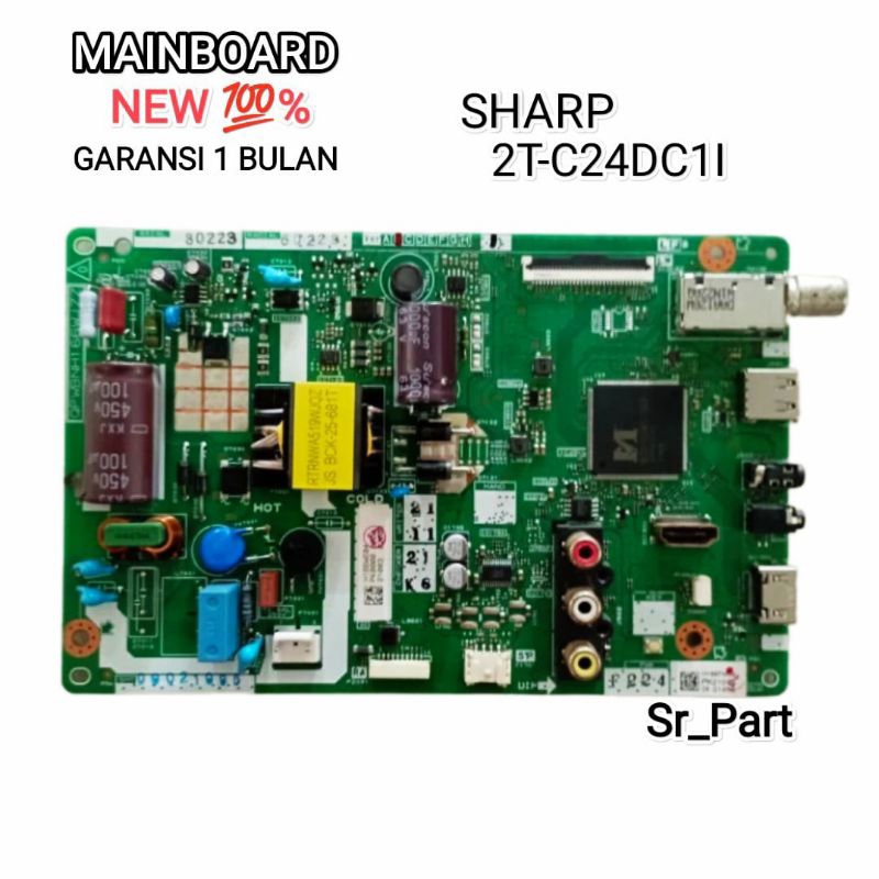 MAINBOARD TV LED SHARP 2T-C24DC1I