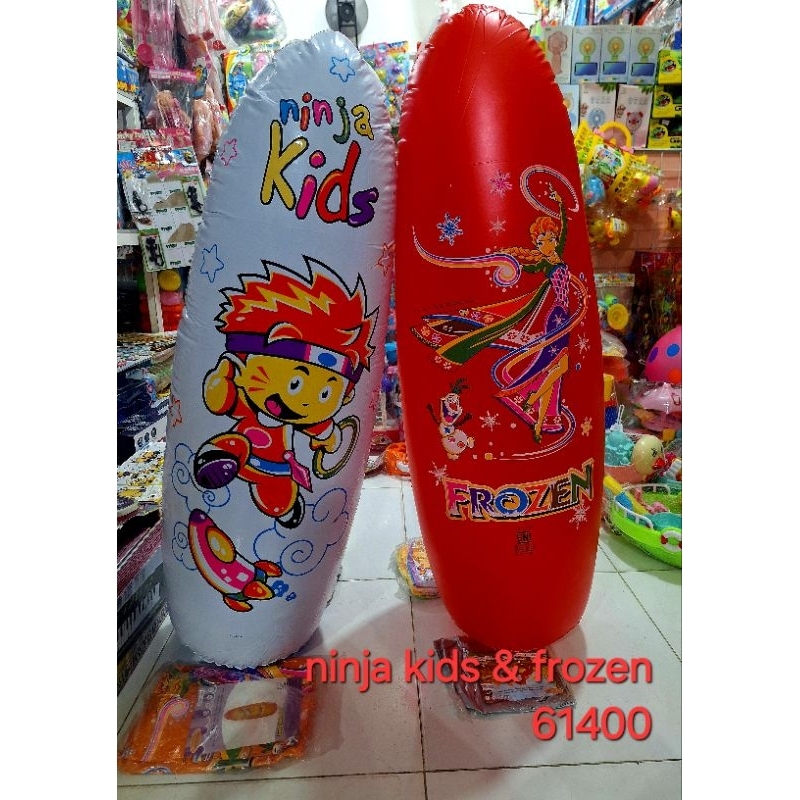 mainan balon tiup karakter tinju anak/balon tiup anak/mainan tiup karakter