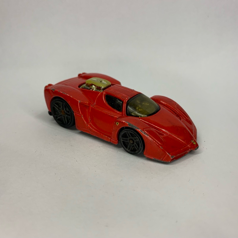 Hot Wheels Ferrari Enzo Tooned 2004 First Edition Merah Loose
