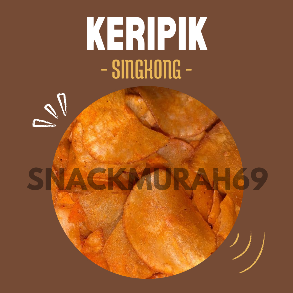 

Keripik Singkong Pedas 500 gram Termurah Terenak