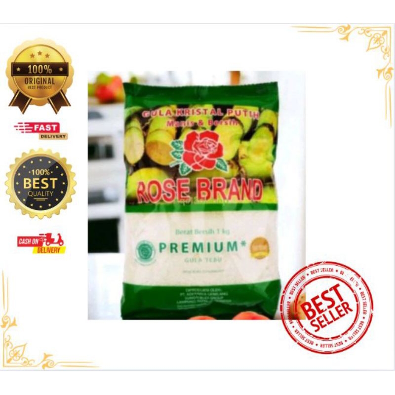 

✨ PAKET GULA ROSE BRAND 8 KILOGRAM [[TERMURAH]] ✨