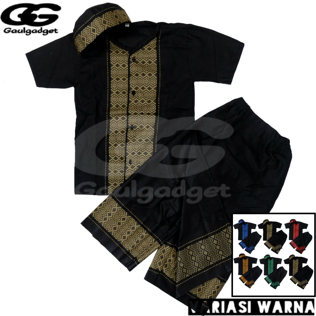 Kokoh Ank Kekinian Murah Mewah Elegan Set Koko Anak Umur 1 2 3 4 5  6 7 8 9 Tahun 10 11 12 13-15Tahu