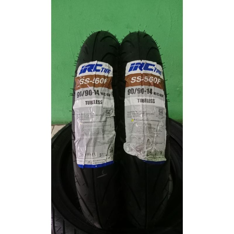 Ban luar sepeda motor matic depan belakang untuk Mio, Beat, Vario. ukuran 90/90-14 dan 80/90-14 Tubl