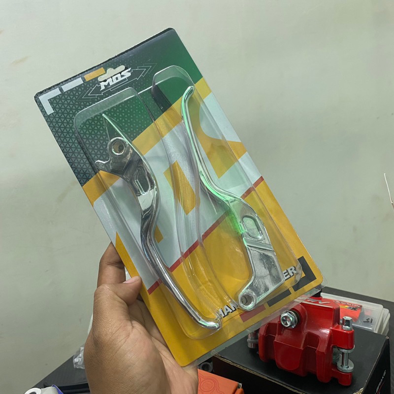 tuas rem handle crom model rcb mos traction brembo oval dan all  motor universal