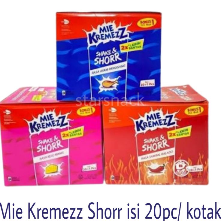 

PRODUK PDWOW Mie Kremezz Shorr isi 2bjkotak 8FF