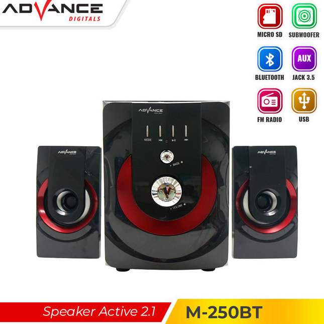 [ORIGINAL] Speaker Bluetooth M250BT advance