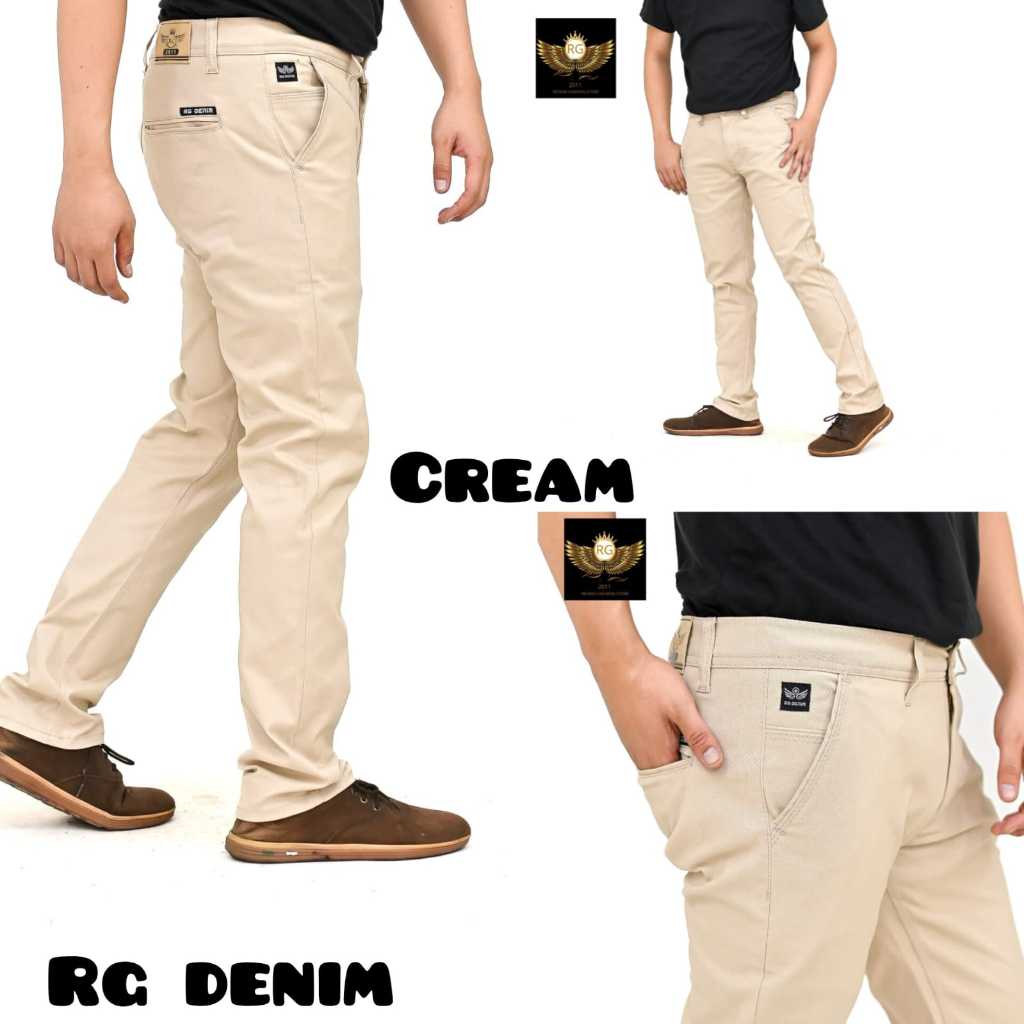 TERLARIS ! CELANA CHINOS PANJANG PRIA ORIGINAL 100% TEBAL MODEL SLIMFIT/CELANA CHINO PRIA JUMBO/CELA
