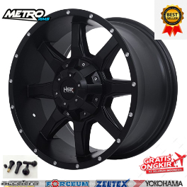 VELG RACING HSR DURAI 10315 RING 17 COCOK BUAT MOBIL PAJERO FORTUNER HILUX