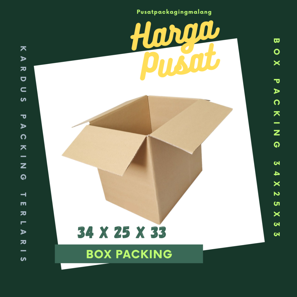 

Box AMDK 34x25x33 (12x1500ml) Kardus Packing A1 Karton Dus Kotak Kemasan Sparepart Jamu Madu Assesoris
