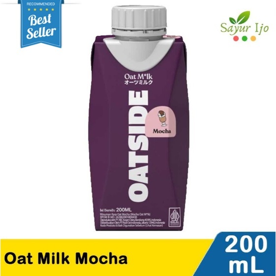 

Susu Oat Mocha Oatside 200 ML Fresh Milk Kopi Mix Dark Chocolate Segar