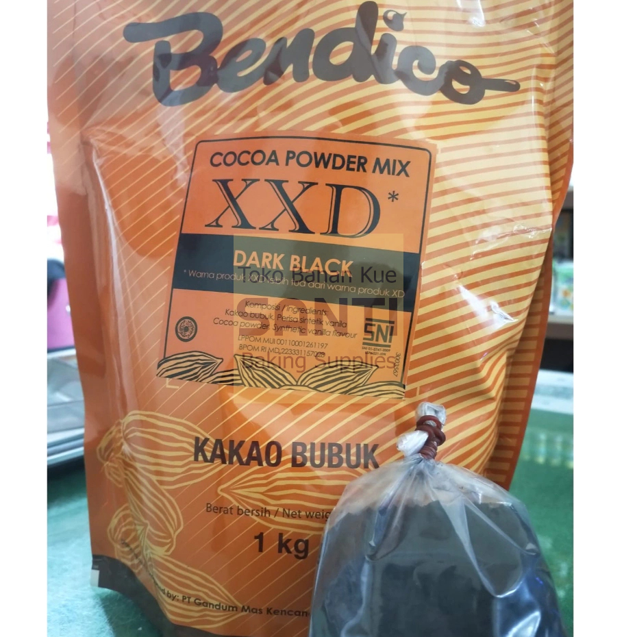 

Bendico | Cokelat Bubuk Pure Cocoa Powder XXD XXtra Dark | 250 gram (Repack)