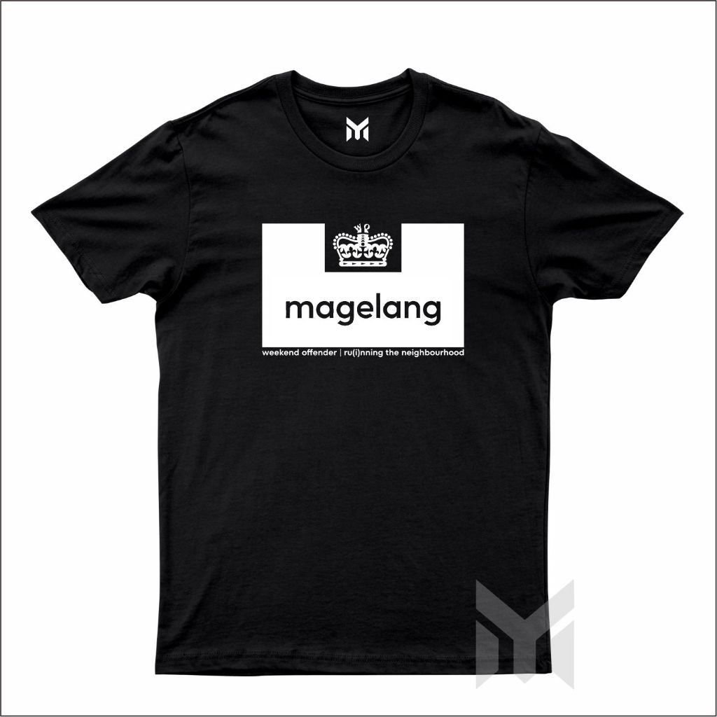 Kaos Pria Distro MAGELANG WEEKEND OFFENDER COMBED 24S CASUAL ULTRAS
