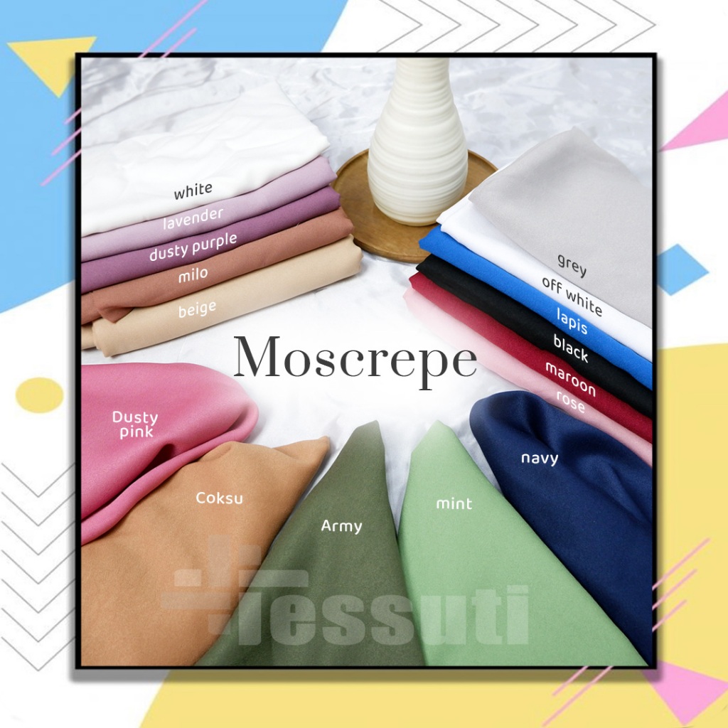 KAIN MOSCREPE / MOSSCREPE PREMIUM