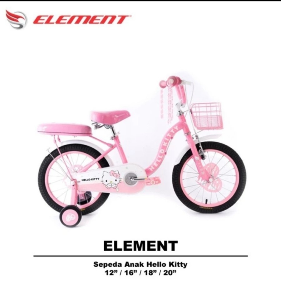 SEPEDA MINI ANAK 16" ELEMENT HELLO KITTY
