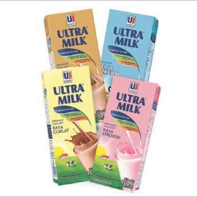 

Susu UHT Ultra Milk 250 mg