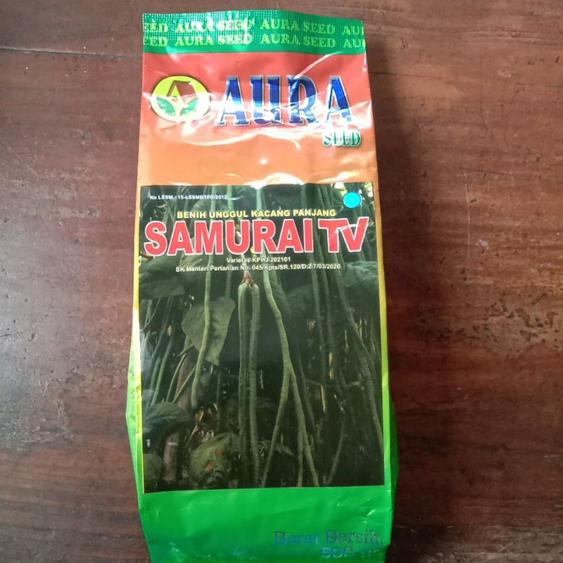 Kacang Panjang SAMURAI T V 500 GR  Aura seed