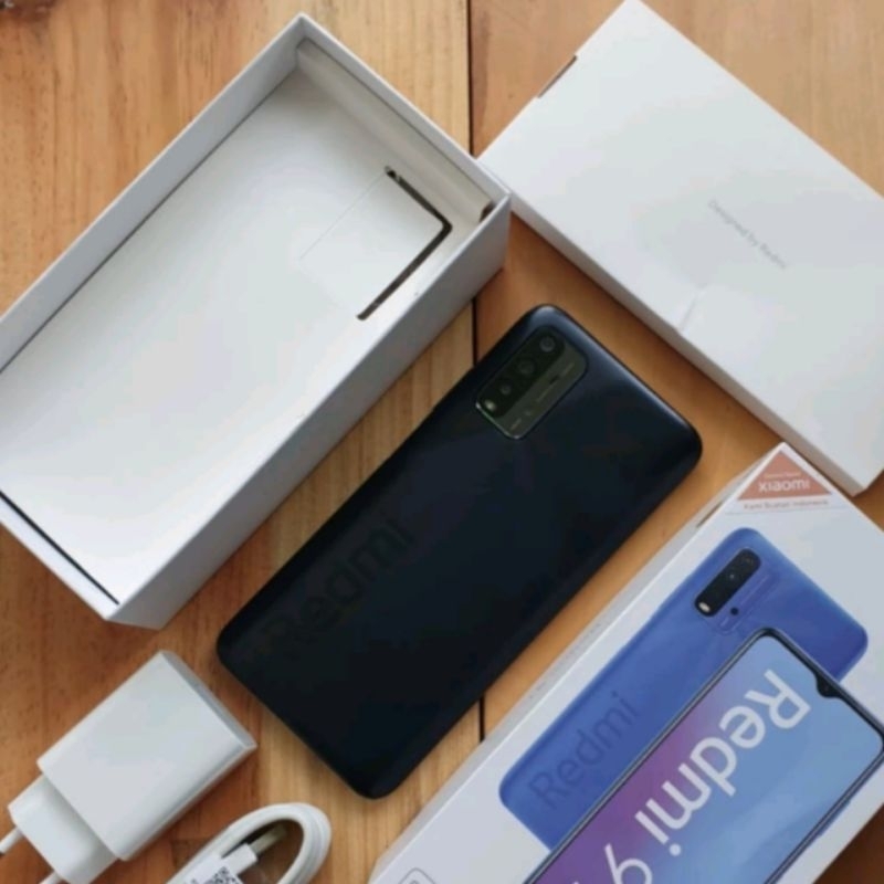 Hp redmi 9t fullset second ori