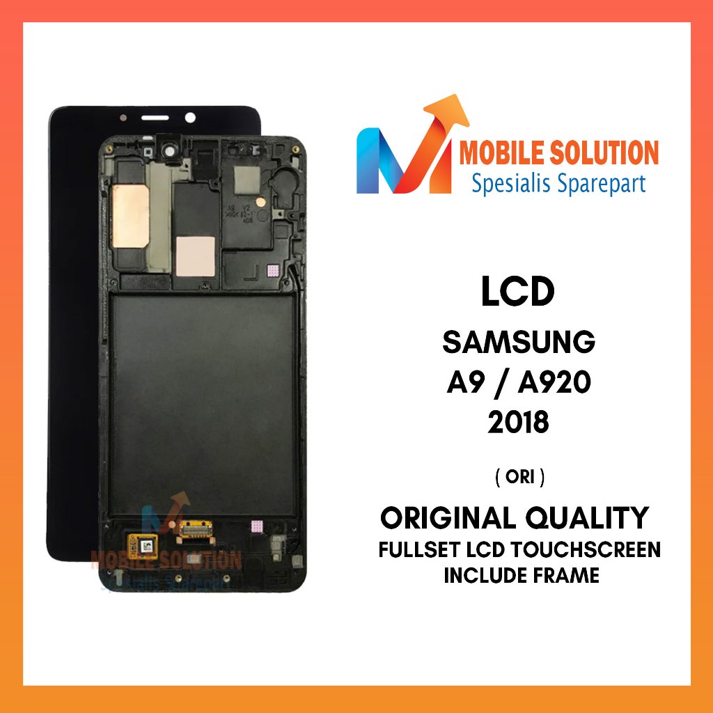 Grosir LCD Samsung A9 A920 2018 Include Frame ORIGINAL 100% Fullset Garansi 1 Bulan + Packing