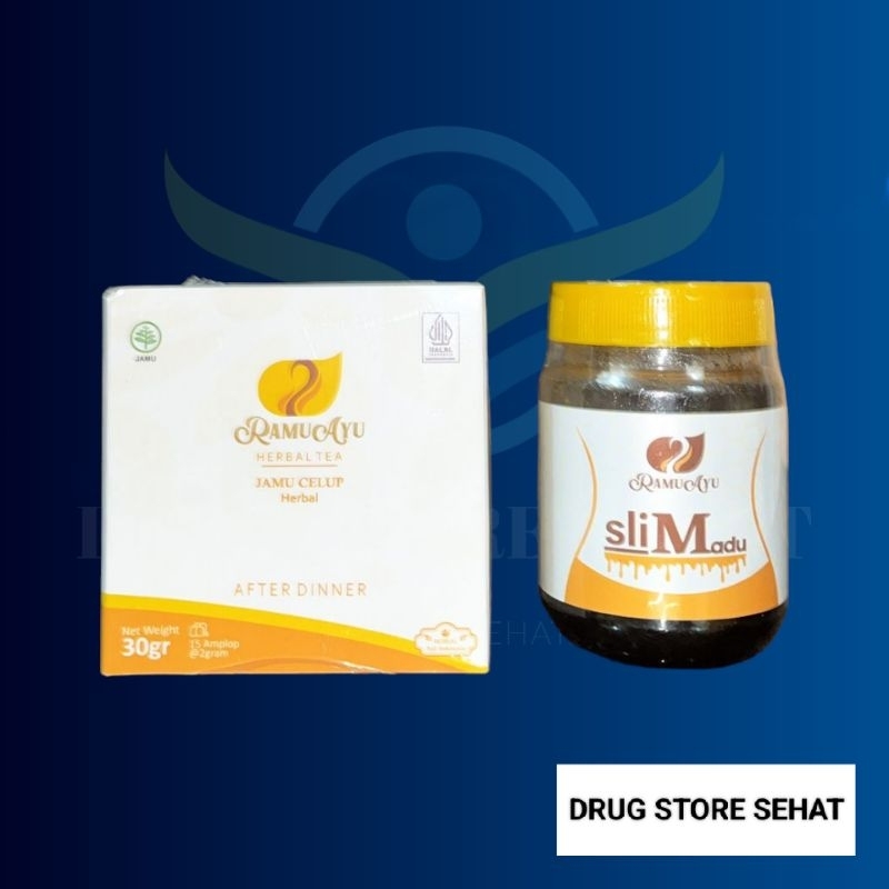 

RAMU AYU JAMU CELUP HERBAL PLUS SLIMMADU