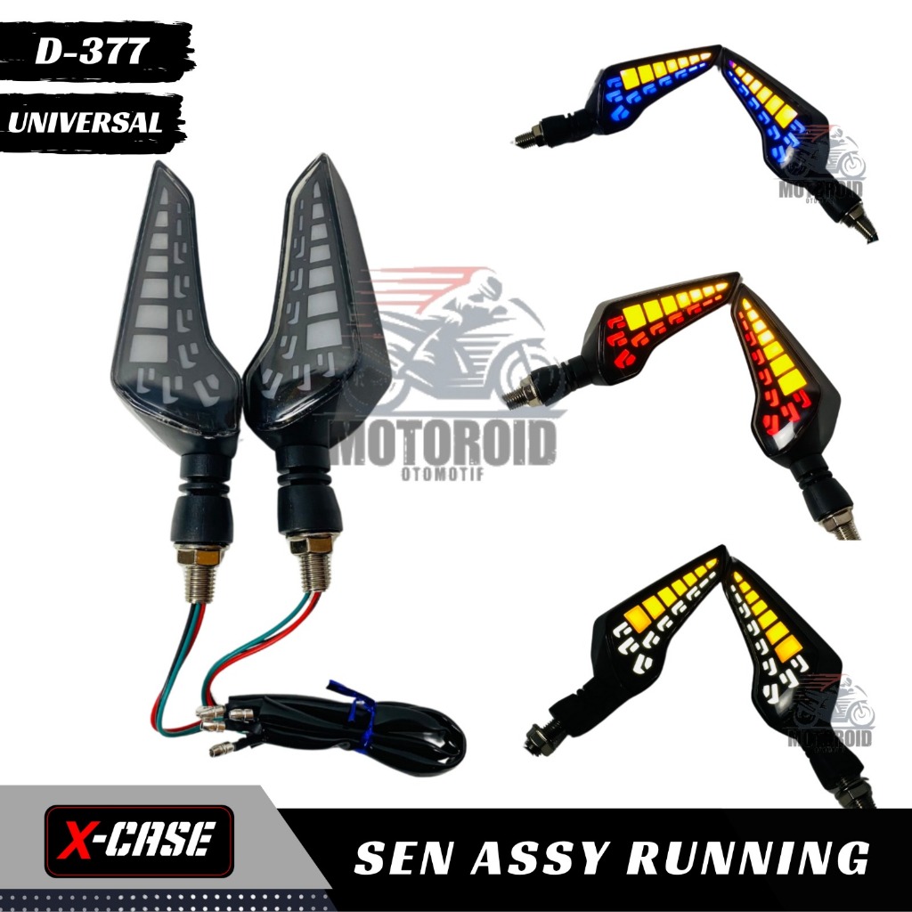 Lampu Sen Assy Running LED 2 Sisi Sein Running MODEL BENGKOK Universal led running SEN RUNNING LED