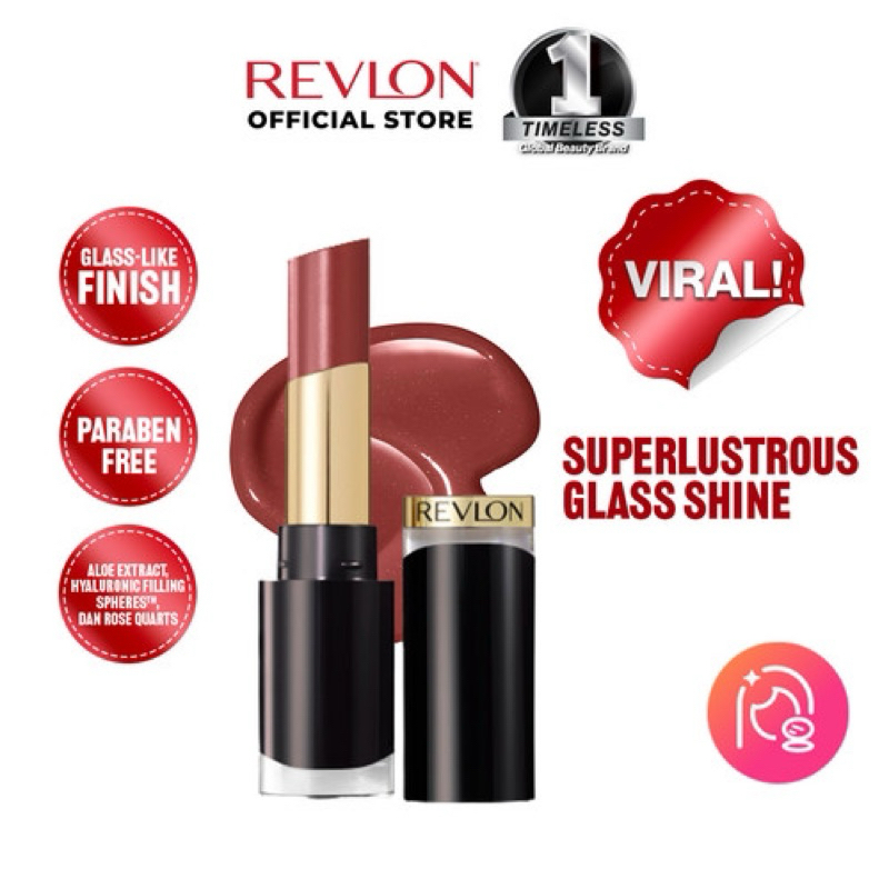 Revlon Superlustrous Glass Shine Rum Raisin preloved