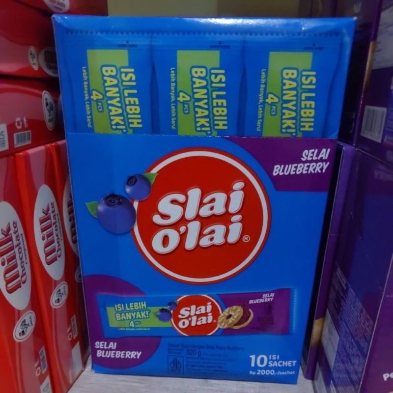 

Slai Olai Bluberry 1 kotak isi 10 pcs