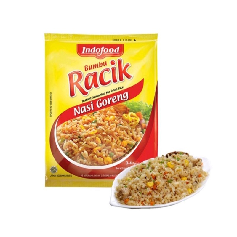 

Racik Nasi Gioreng 20gr 1renceng (10bungkus) | Promo Murah