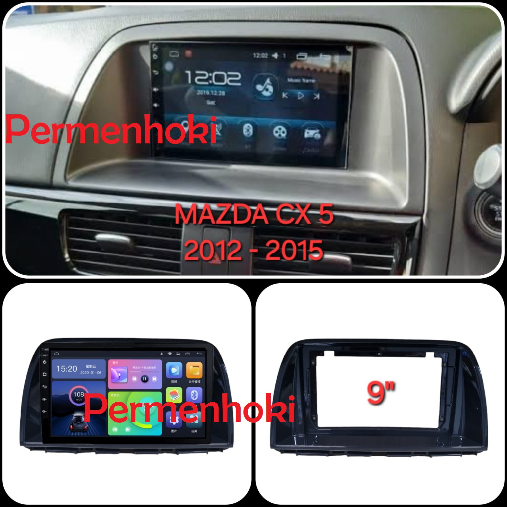 FRAME HEADUNIT ANDROID 9 INCH MAZDA CX 5 2012-2015