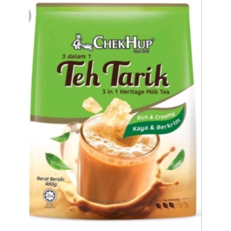 

Chek Hup Teh Tarik Rich and Creamy (12 sachet)