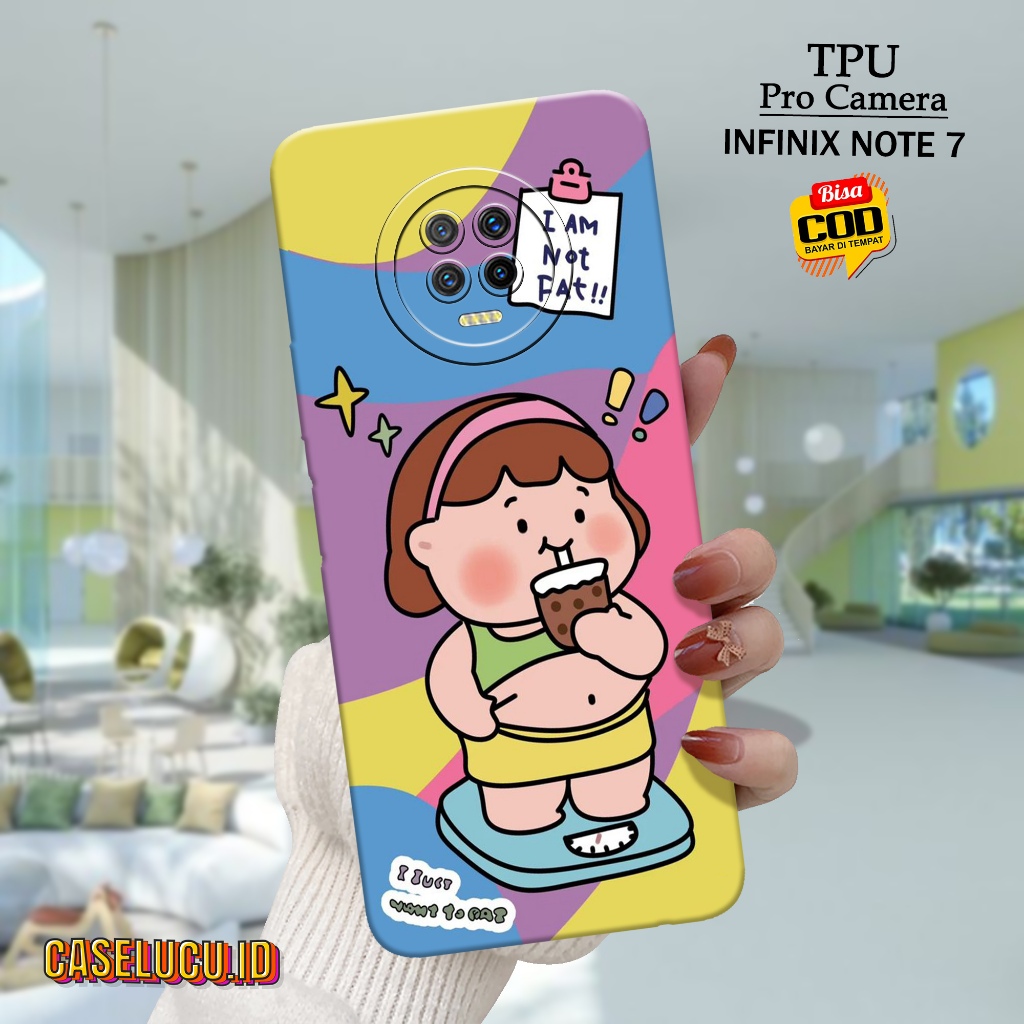 Casing Hp Infinix Note 7 Terbaru Fashion Case Kartun Case Hp Infinix Note 7 Soft Case Hp Infinix Not