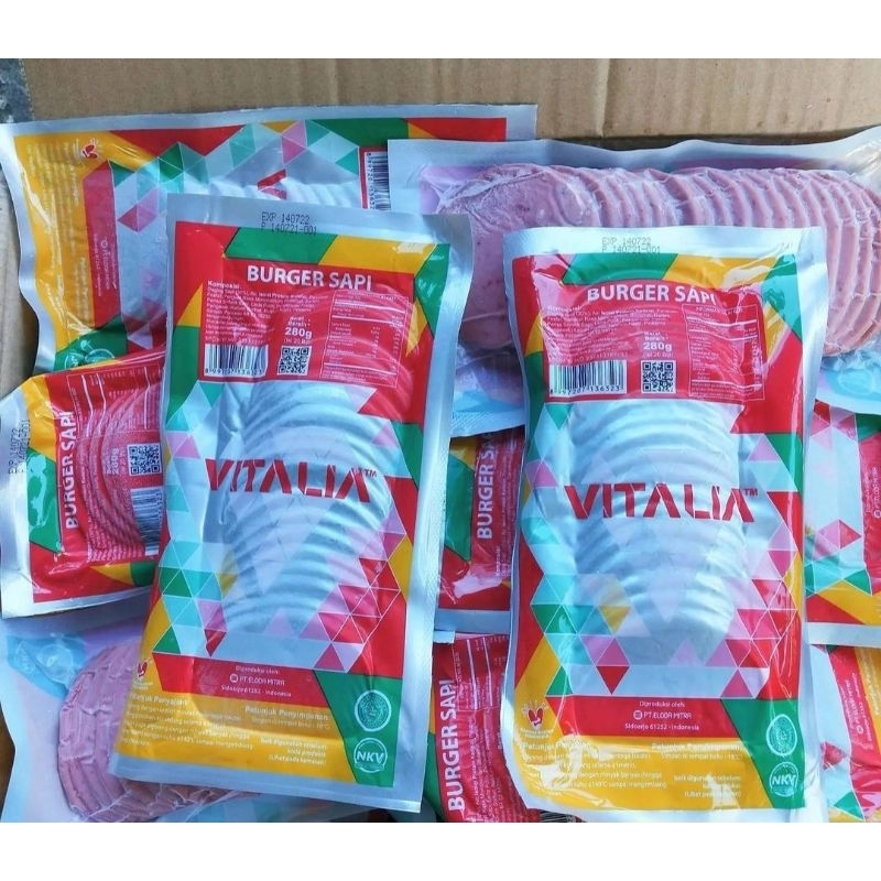 

Daging burger Vitalia mini 280gr